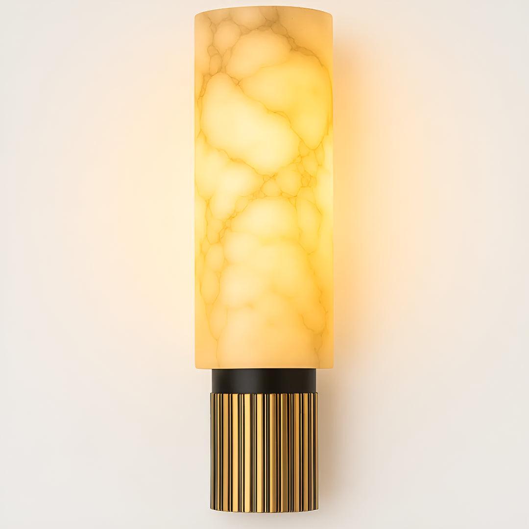 Alabaster Marble Wall Sconce Light with Modern Design
