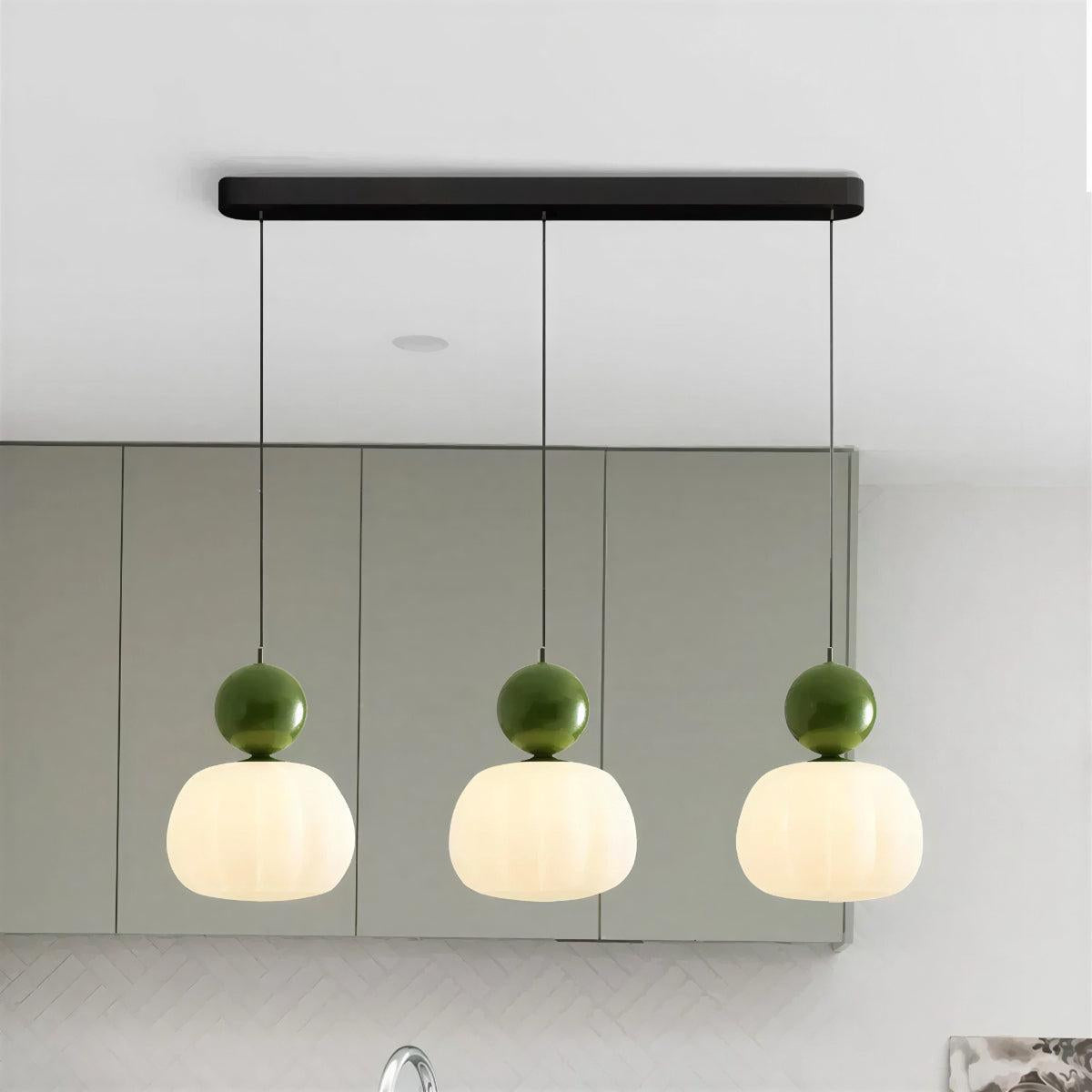 Art Deco Pendant Lighting With Sculpted Shade Design