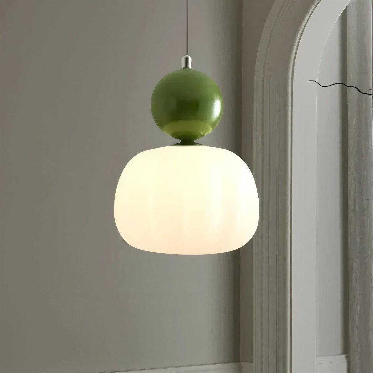 Art Deco Pendant Lighting With Sculpted Shade Design