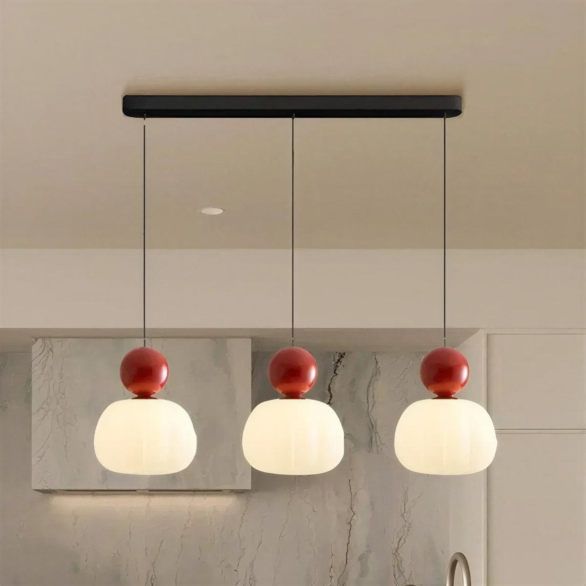 Art Deco Pendant Lighting With Sculpted Shade Design