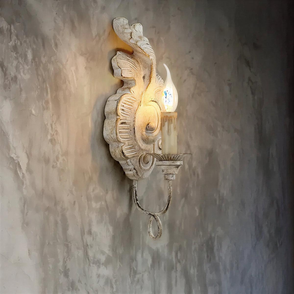 Candle Wall Sconce Light for Vintage Decor