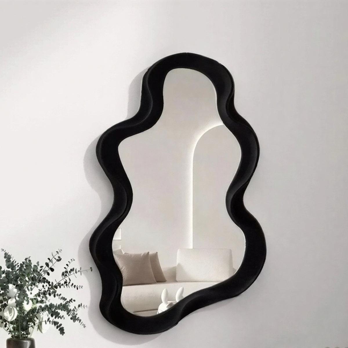 Cloud Shaped Wall Mounted Mirror for Decorative Accent
