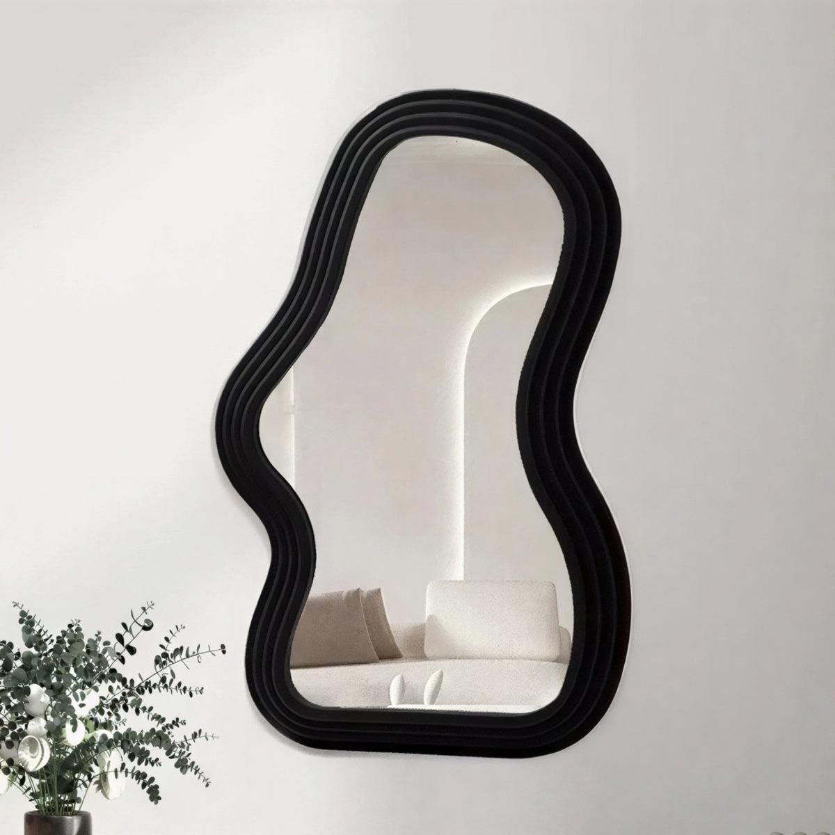 Cloud Shaped Wall Mounted Mirror for Decorative Accent
