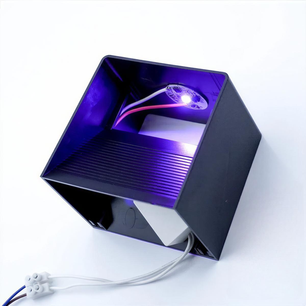 Cube LED Wall Light With Remote Control