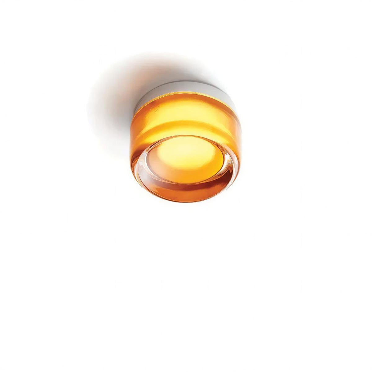 Dimple Wall Sconce Light With Ambient Glow and Round Design