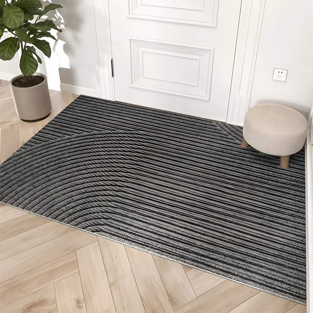 Door Mat for Indoor and Outdoor Use with Non-Slip Backing