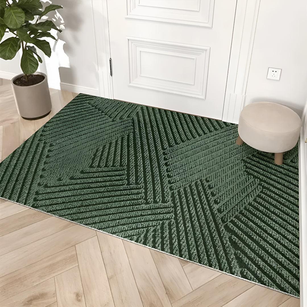 Door Mat for Indoor and Outdoor Use with Non-Slip Backing