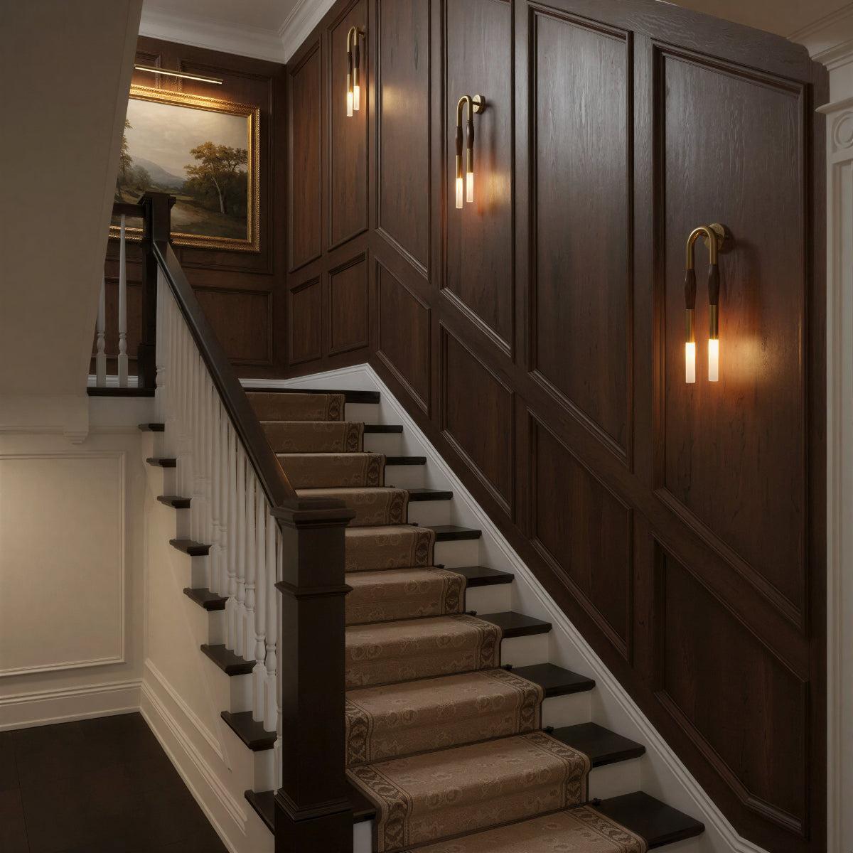 Double Head Antique Wall Sconce Light