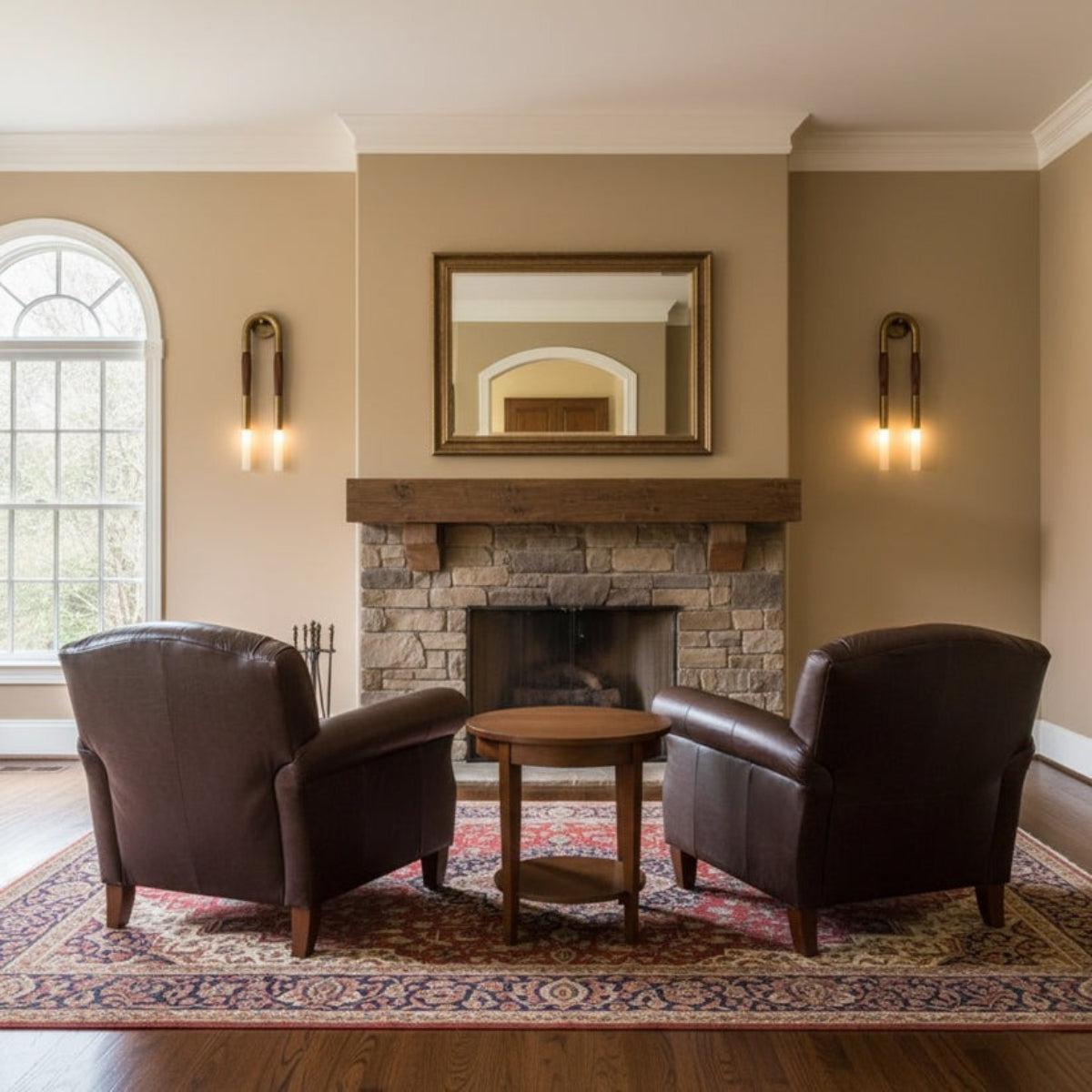 Double Head Antique Wall Sconce Light