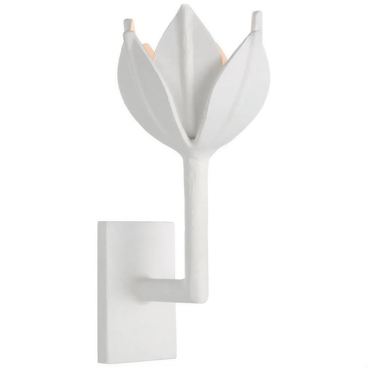 Flower Wall Sconce Light with Floral Design