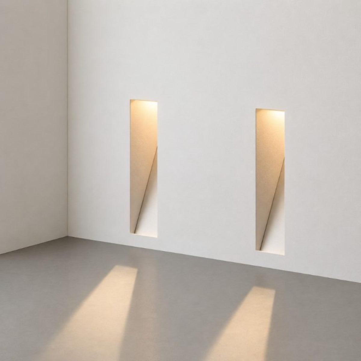 Frameless Recessed Stairwell Wall Light Fixtures