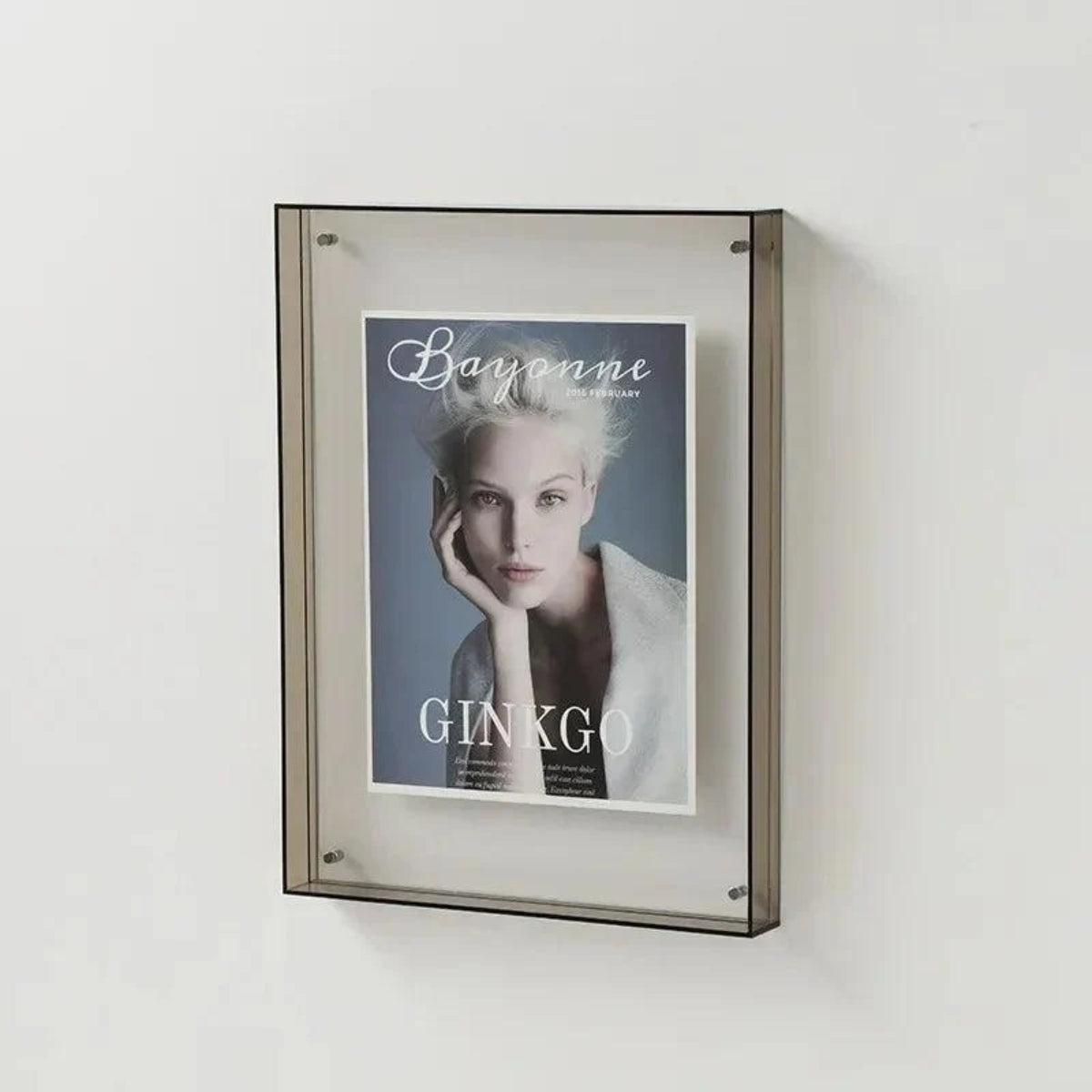 Gallery Wall Picture Frame Display With Vibrant Edge For Framed Photos And Posters
