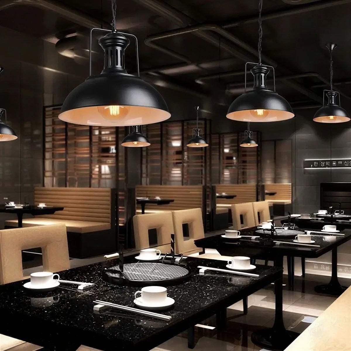 Industrial Vintage Pendant Light for Rustic Dining and Bar