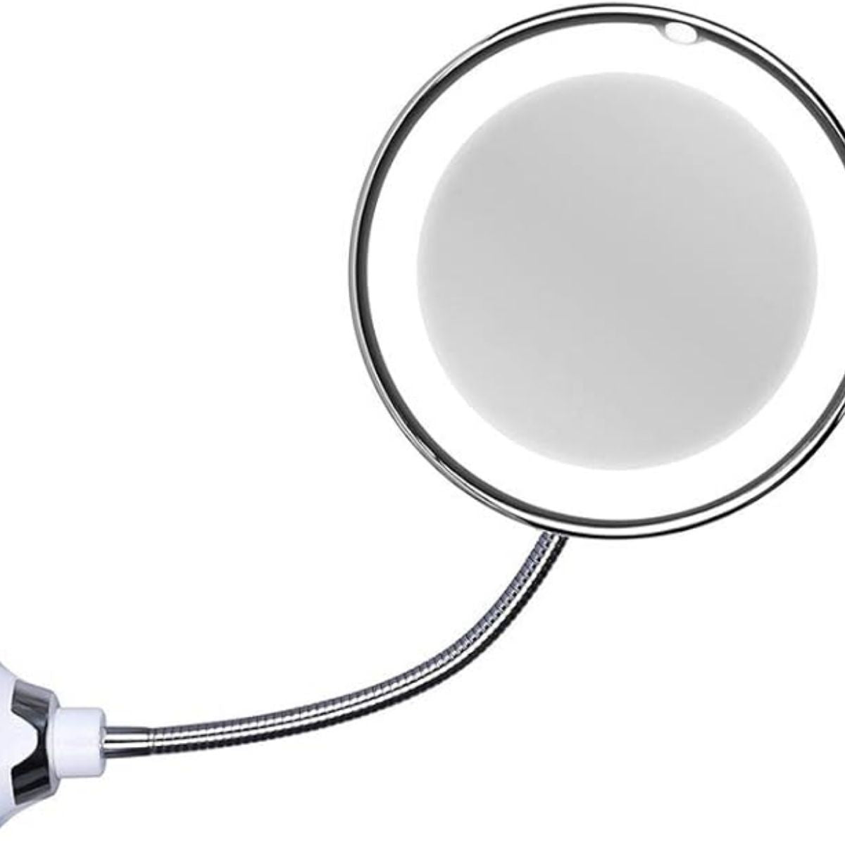 LED Illuminated Bathroom Vanity Mirror With 10x Magnification
