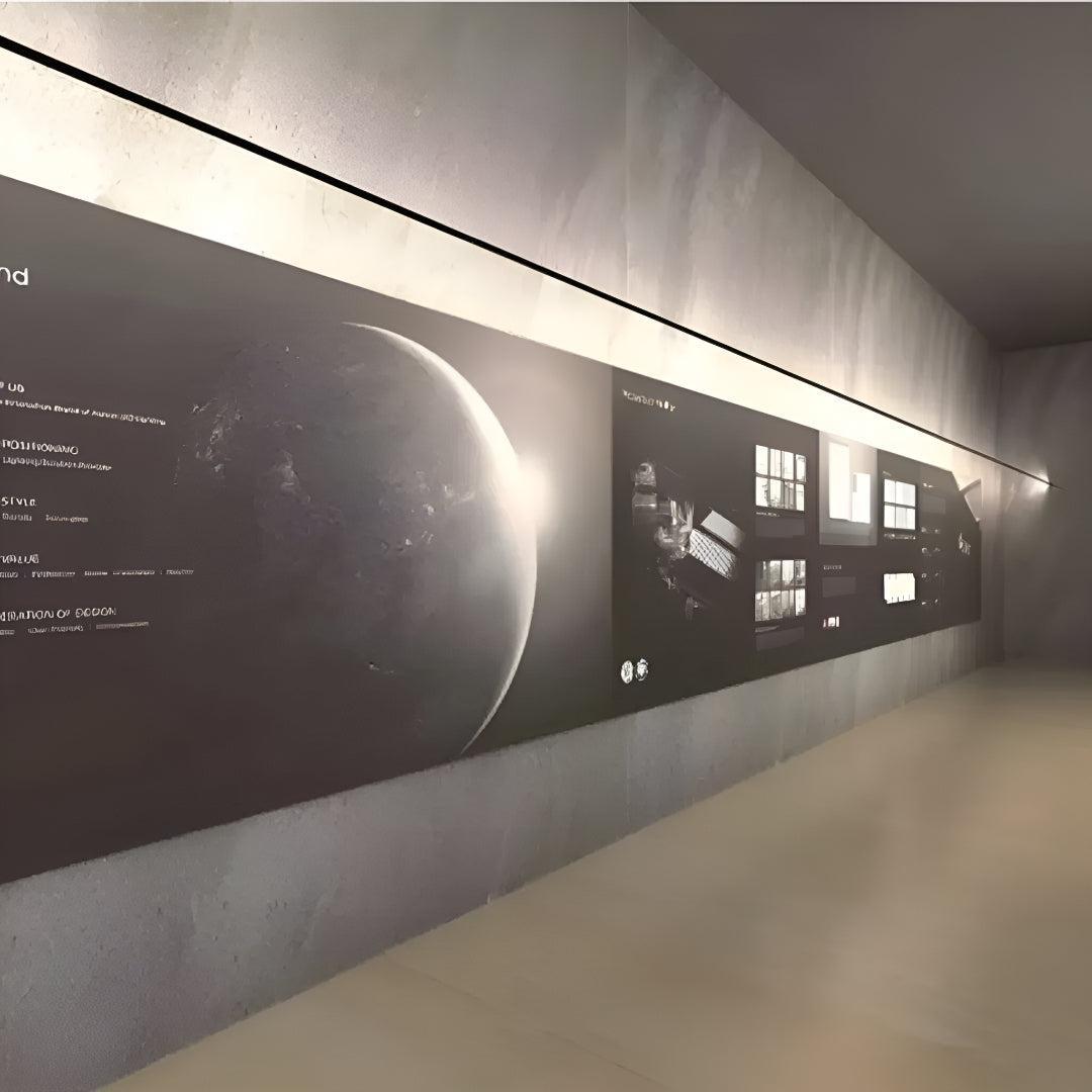 Linear LED Wall and Ceiling Light for Contemporary Interiors