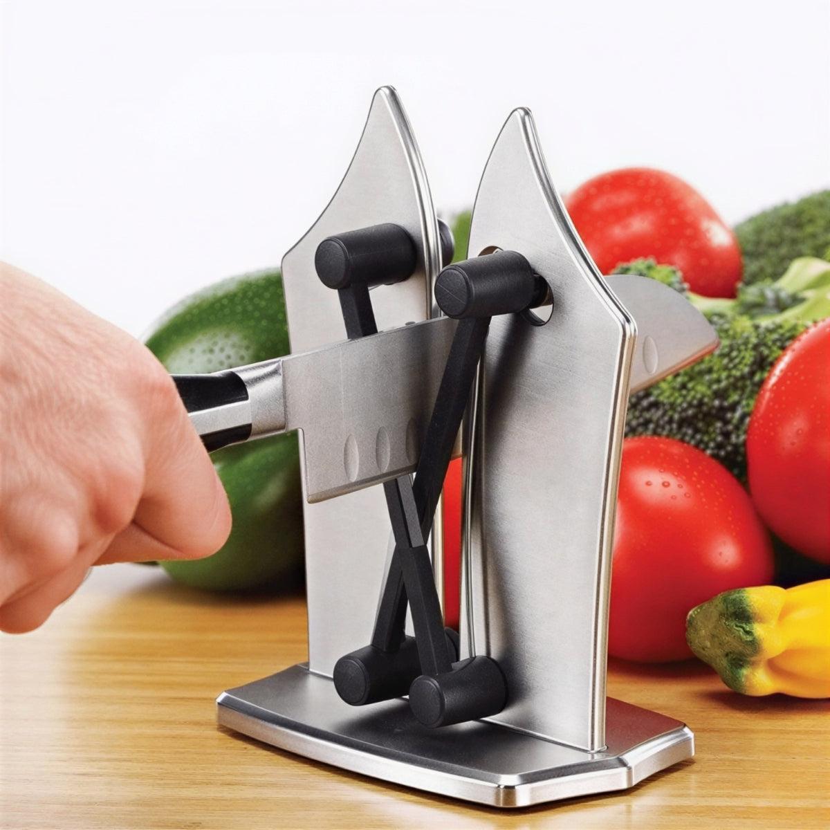 Manual Knife Sharpener Tool Kitchen Knives