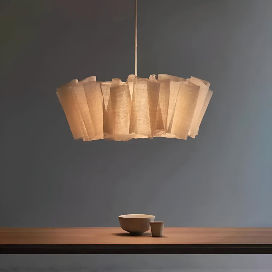 Minimalist Japandi Pendant Light Ceiling Fixture for Modern Interiors