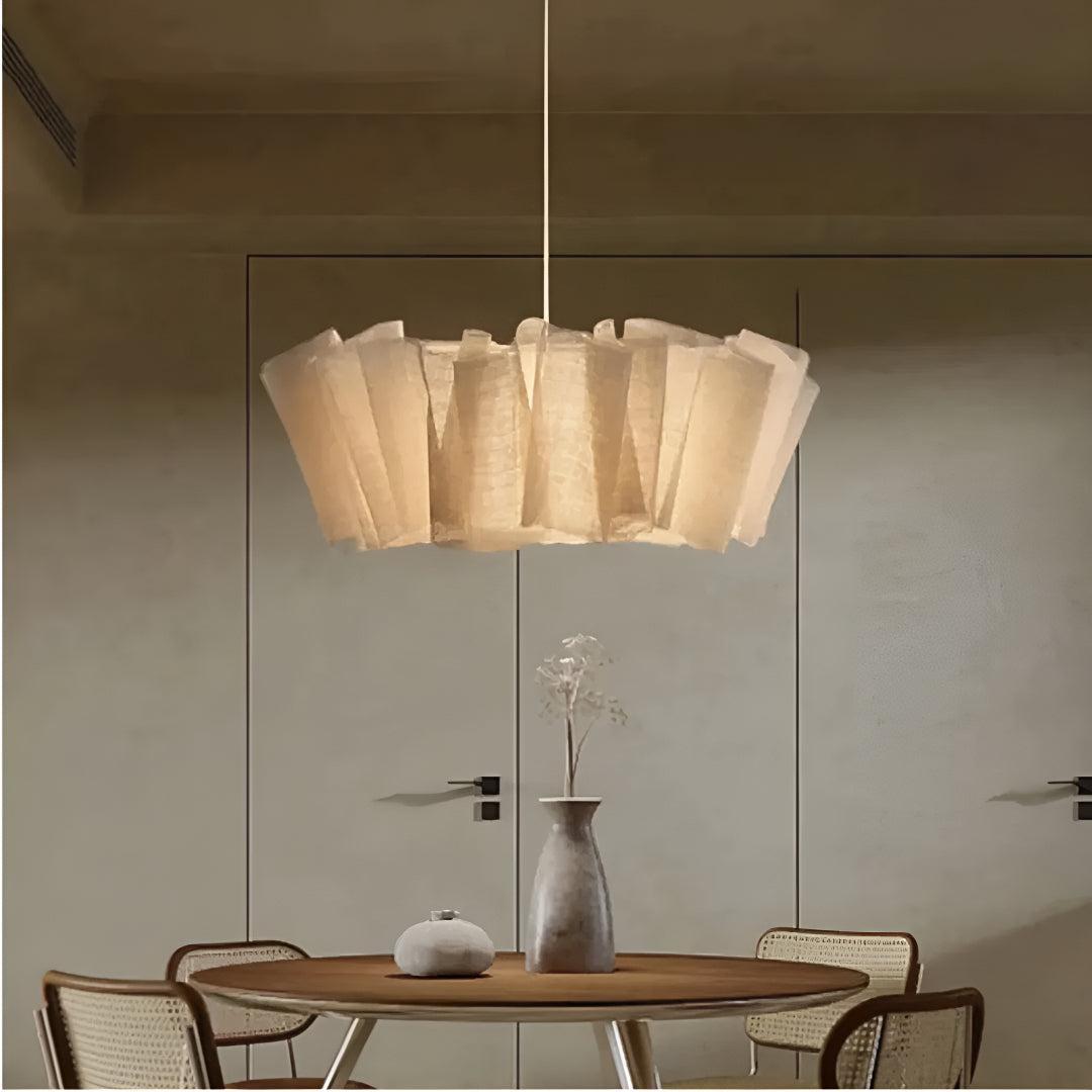 Minimalist Japandi Pendant Light Ceiling Fixture for Modern Interiors
