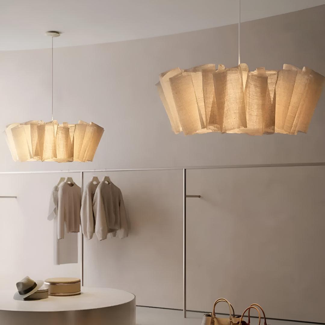 Minimalist Japandi Pendant Light Ceiling Fixture for Modern Interiors