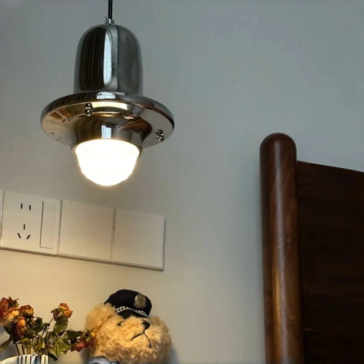 Minimalist Metal Hanging Pendant Lighting with Adjustable Cord