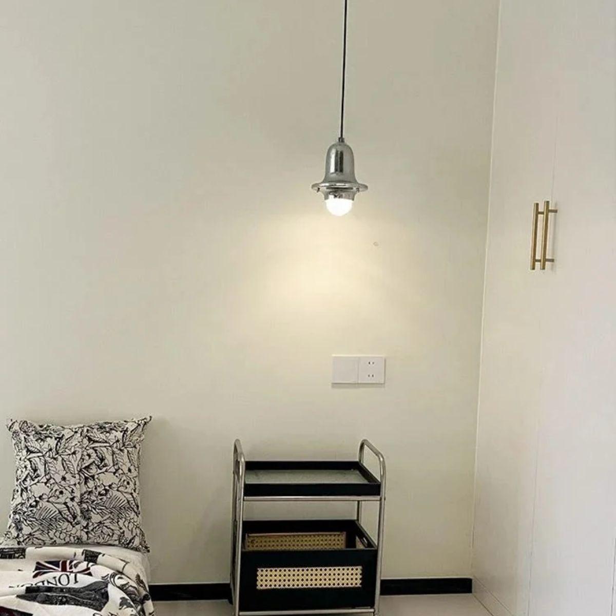 Minimalist Metal Hanging Pendant Lighting with Adjustable Cord