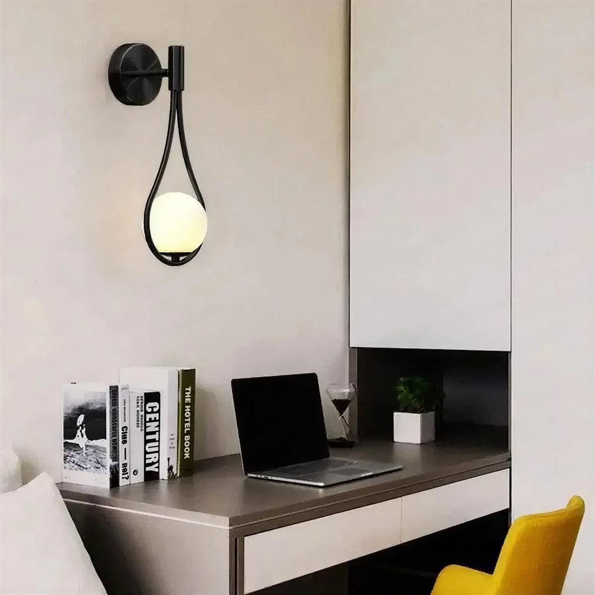 Minimalist Wall Sconce Lighting With Ambient Globe Glow