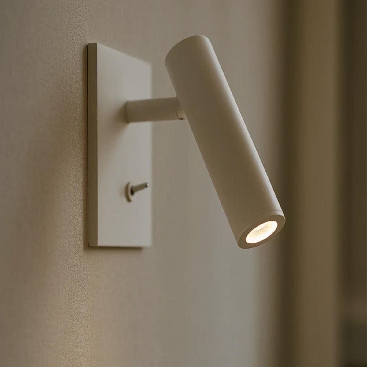 Modern Adjustable Wall Sconce Reading Light With Toggle Switch