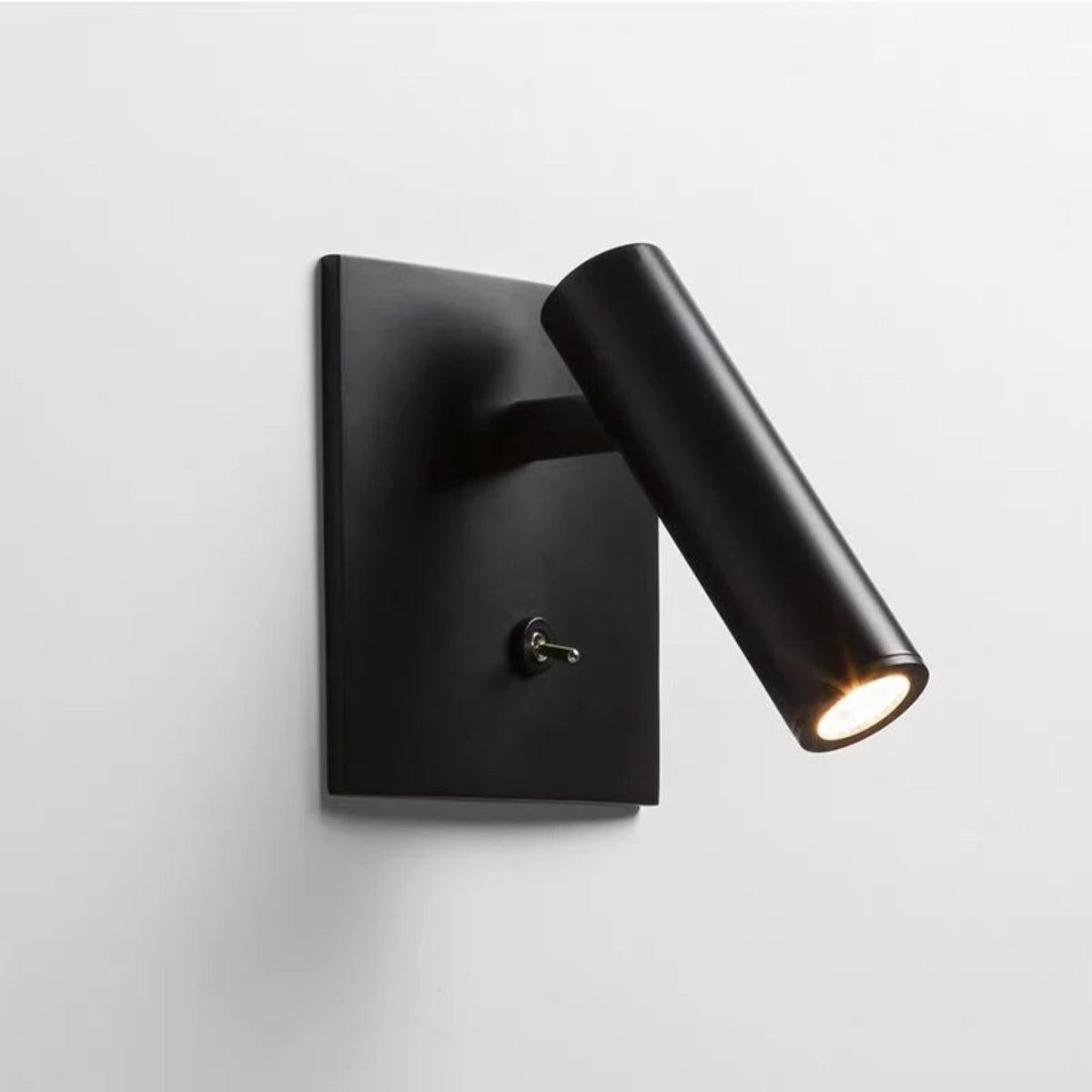Modern Adjustable Wall Sconce Reading Light With Toggle Switch