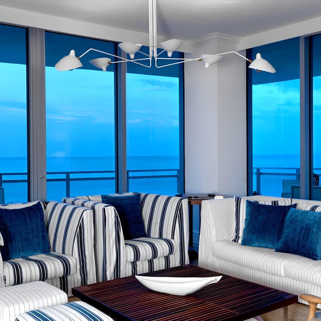 Modern Chandelier Lighting With Adjustable Arms