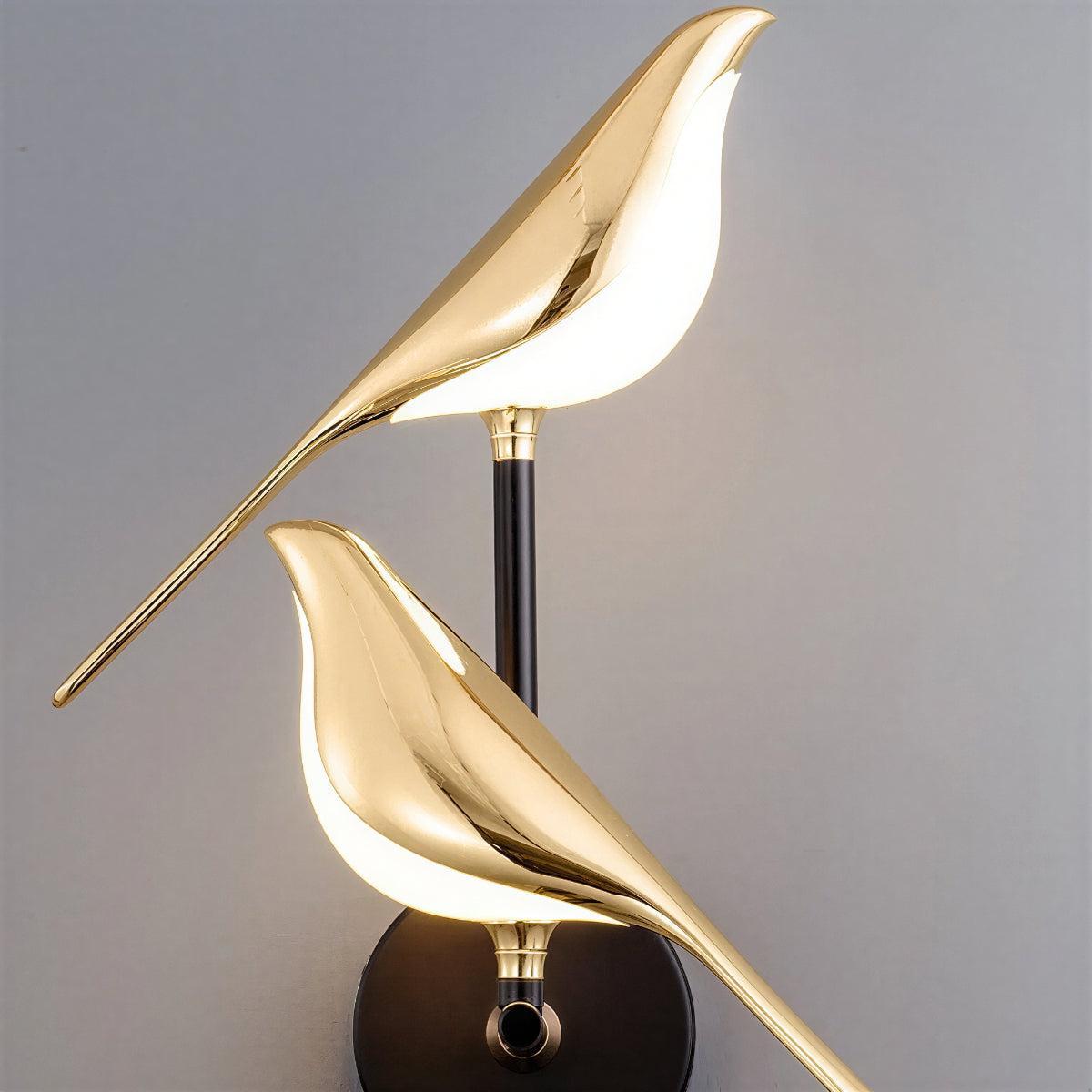 Modern Decorative Wall Sconce Light With Bird Design