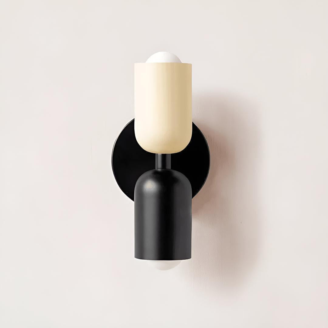 Modern Double Wall Sconce Lighting with Up and Down Glow