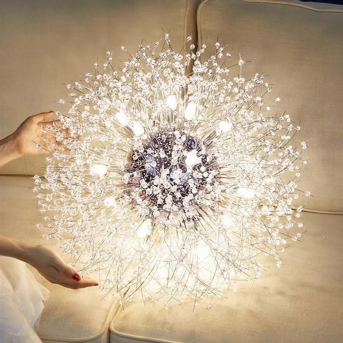 Modern Elegant Dandelion Chandelier Pendant Lighting