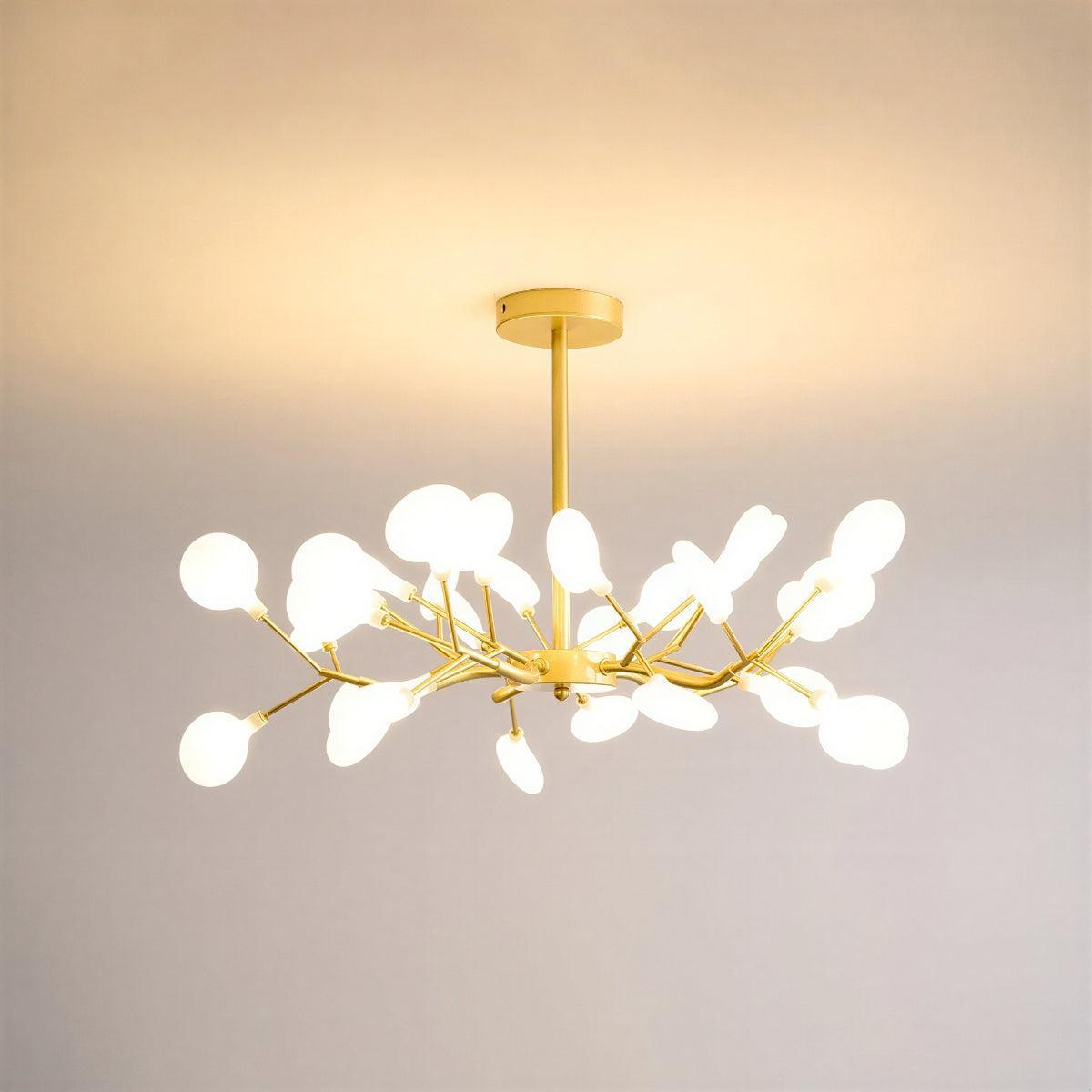 Modern Firefly Sputnik Chandelier Ceiling Light