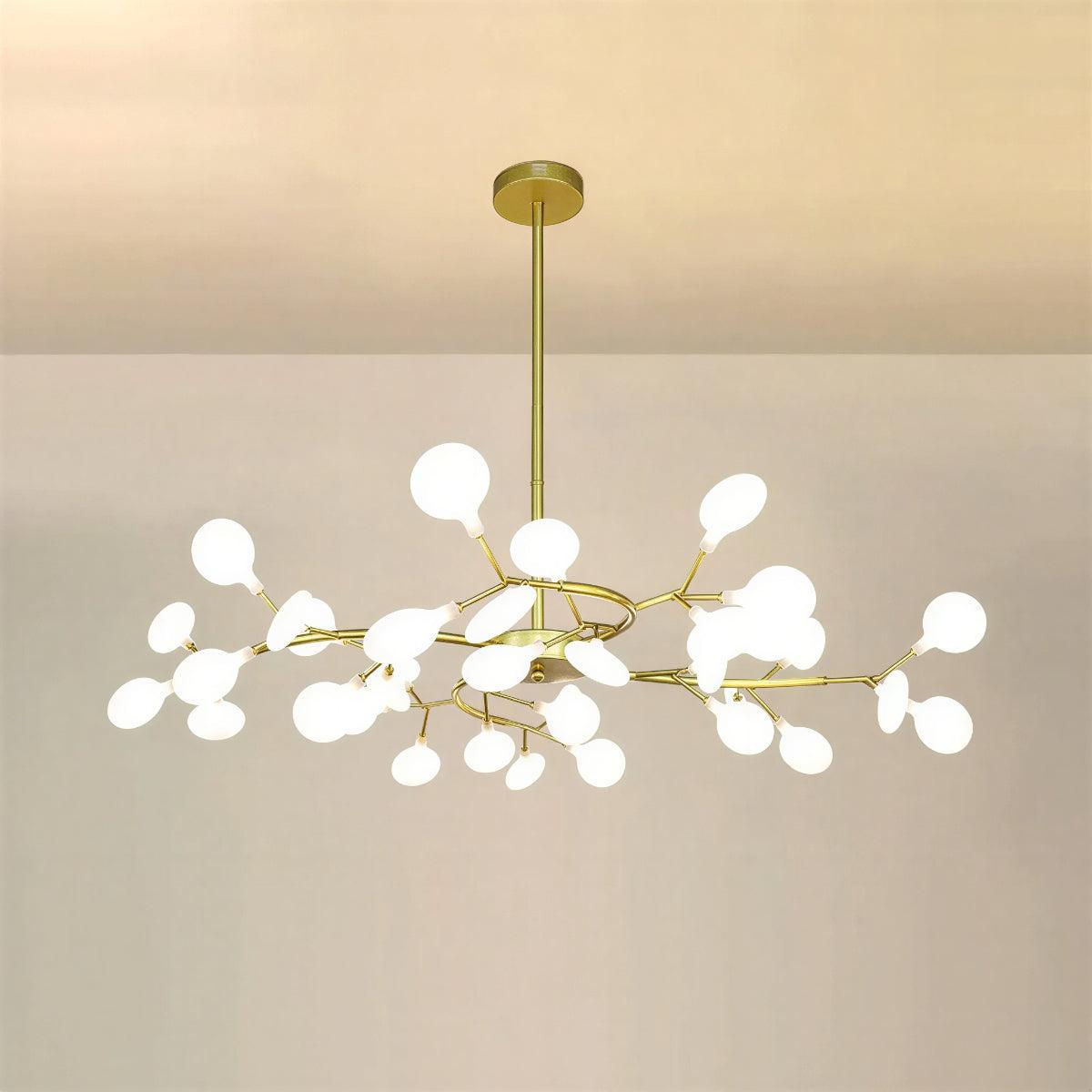 Modern Firefly Sputnik Chandelier Ceiling Light