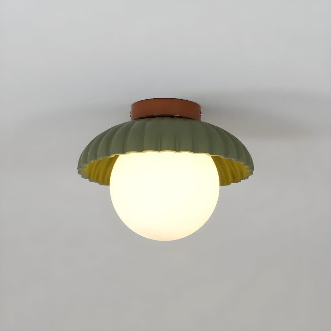 Modern Flush Mount Ceiling Light for Bedroom and Hallway
