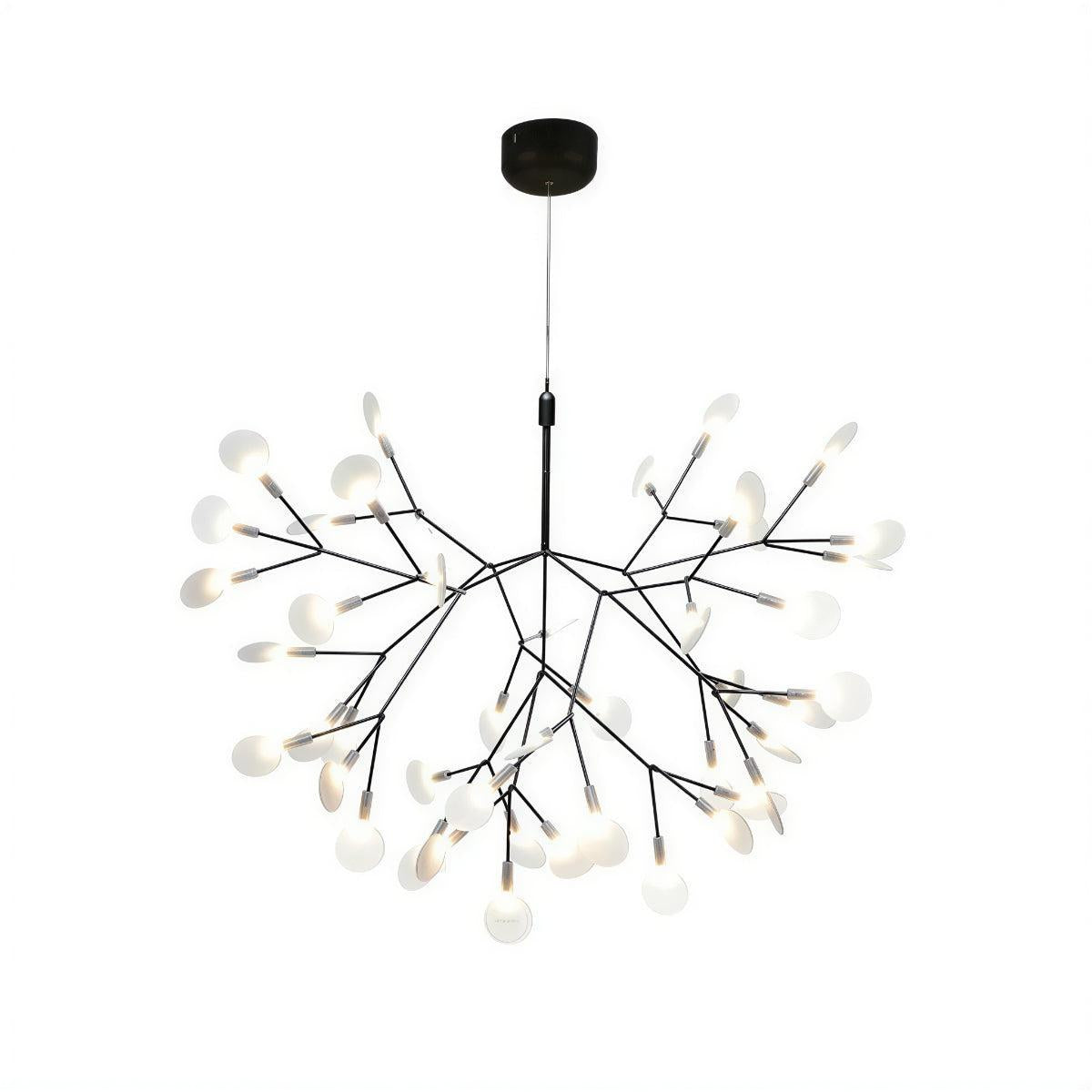 Modern Heracleum Branching Chandelier Light Fixture