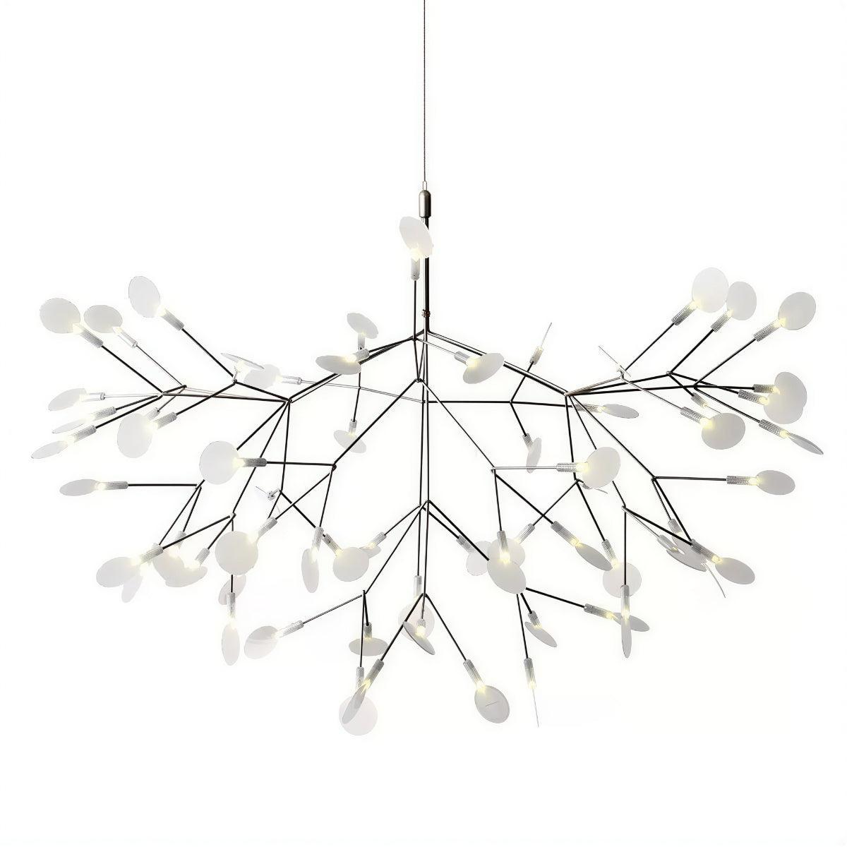 Modern Heracleum Branching Chandelier Light Fixture