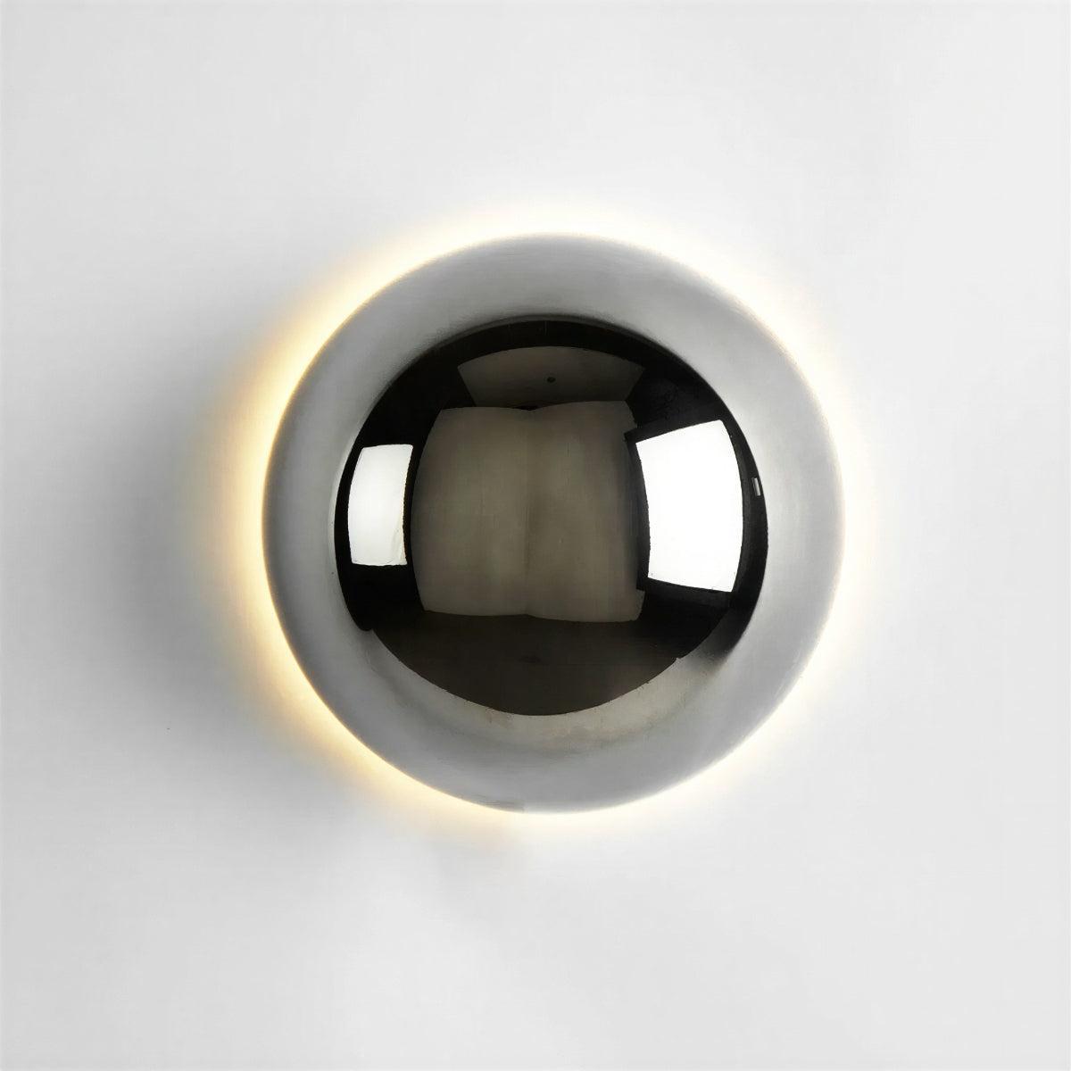 Modern Medieval Wall Lamp With Ambient Lighting Orb