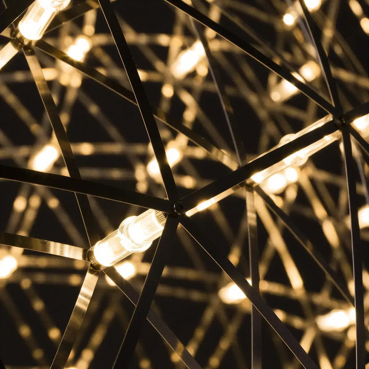 Modern Sphere Chandelier Light Fixture With Globe Style