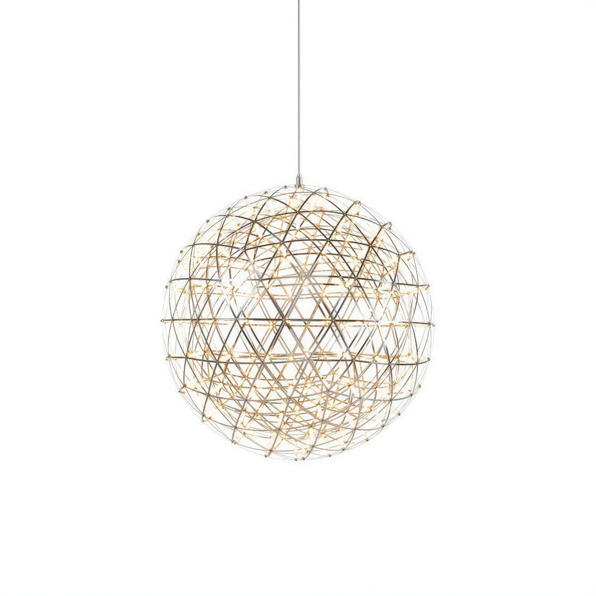 Modern Sphere Chandelier Light Fixture With Globe Style
