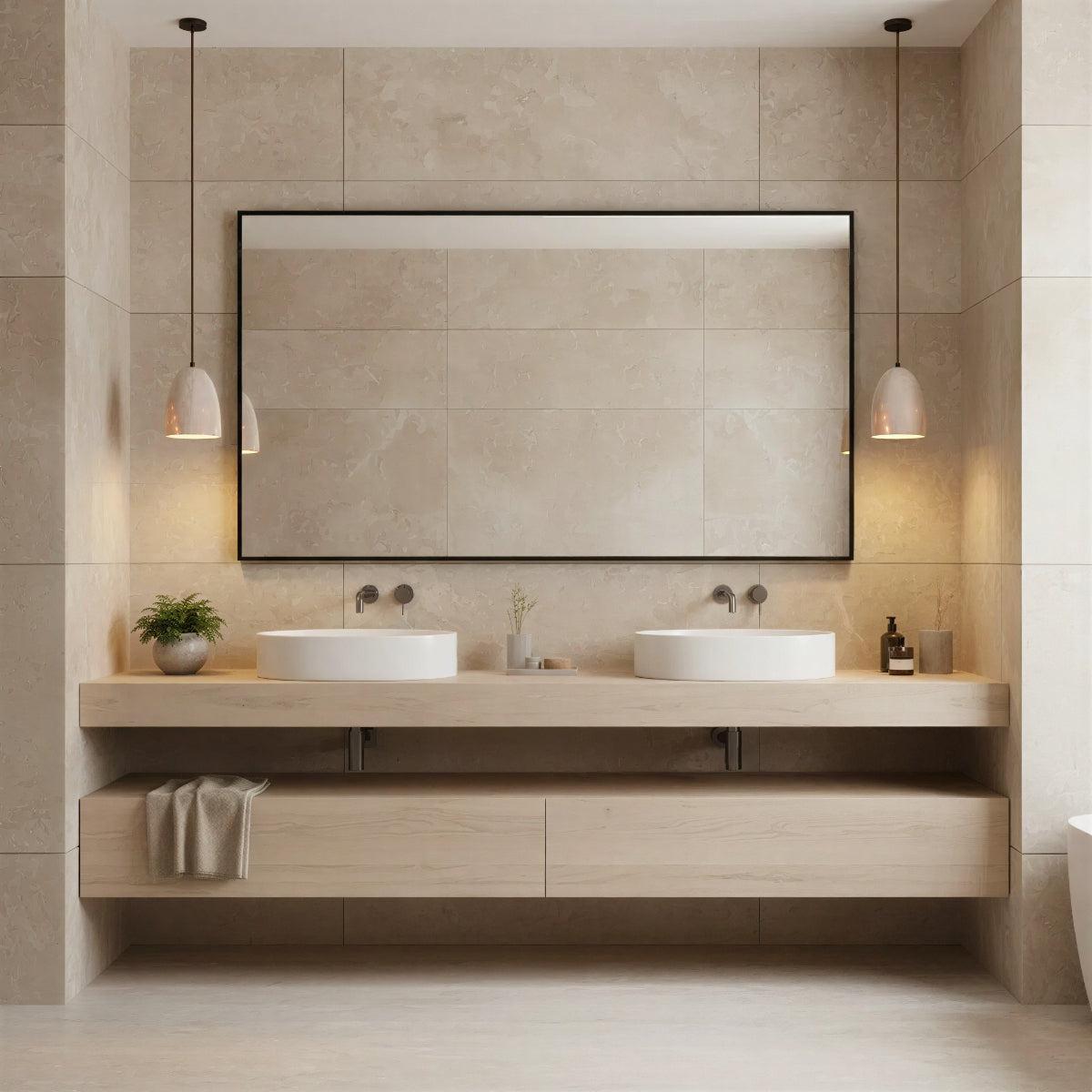 Modern Stone Pendant Light Fixture With Warm Glow