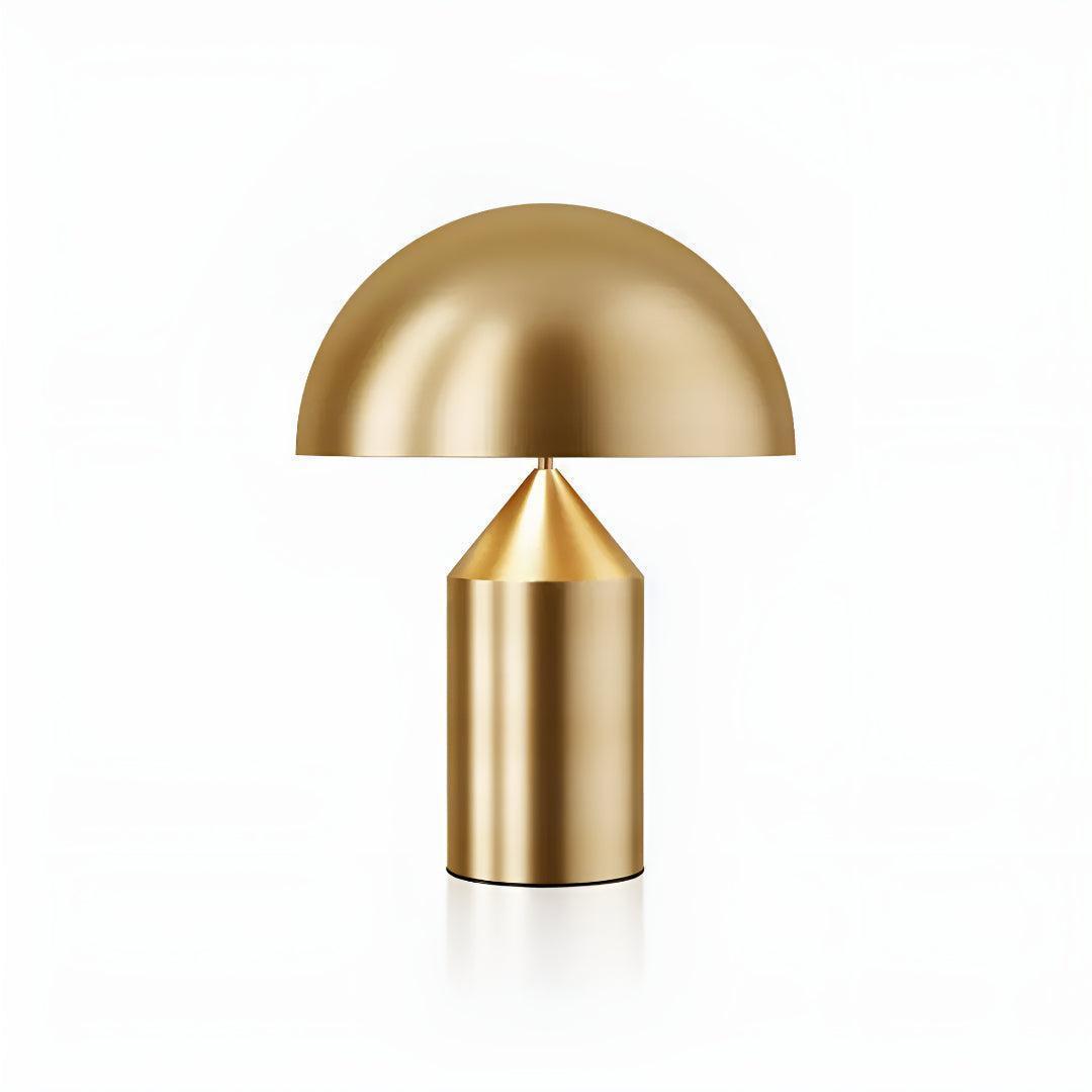 Modern Table Lamp With Dome Shade Design