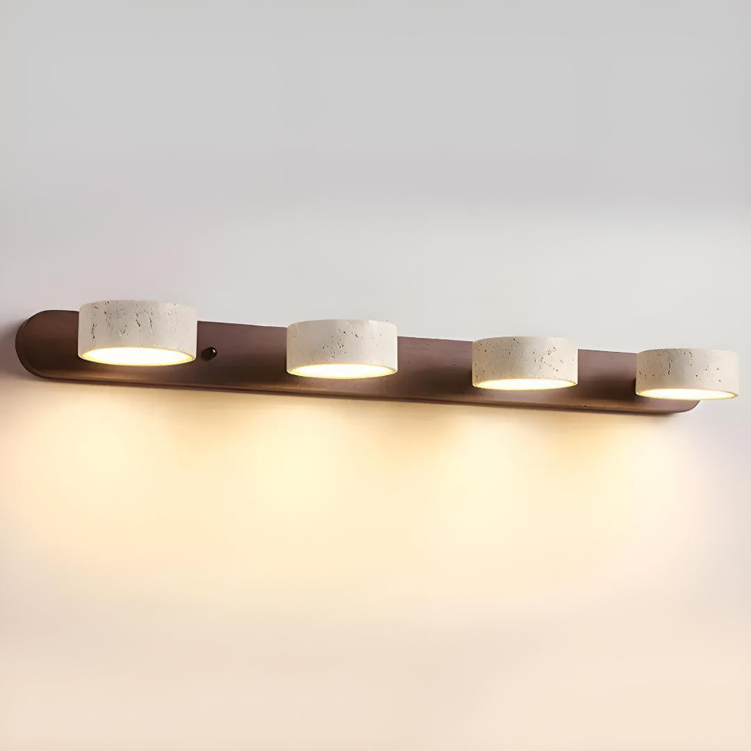 Modern Travertine Wall Sconce Light Fixture