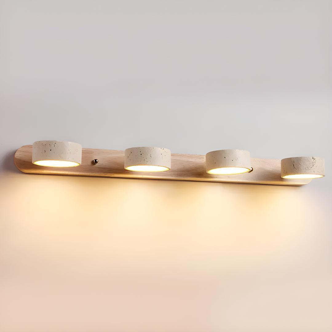 Modern Travertine Wall Sconce Light Fixture