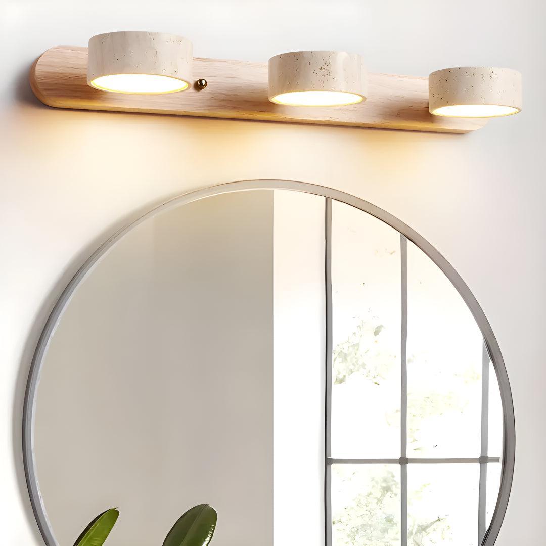 Modern Travertine Wall Sconce Light Fixture