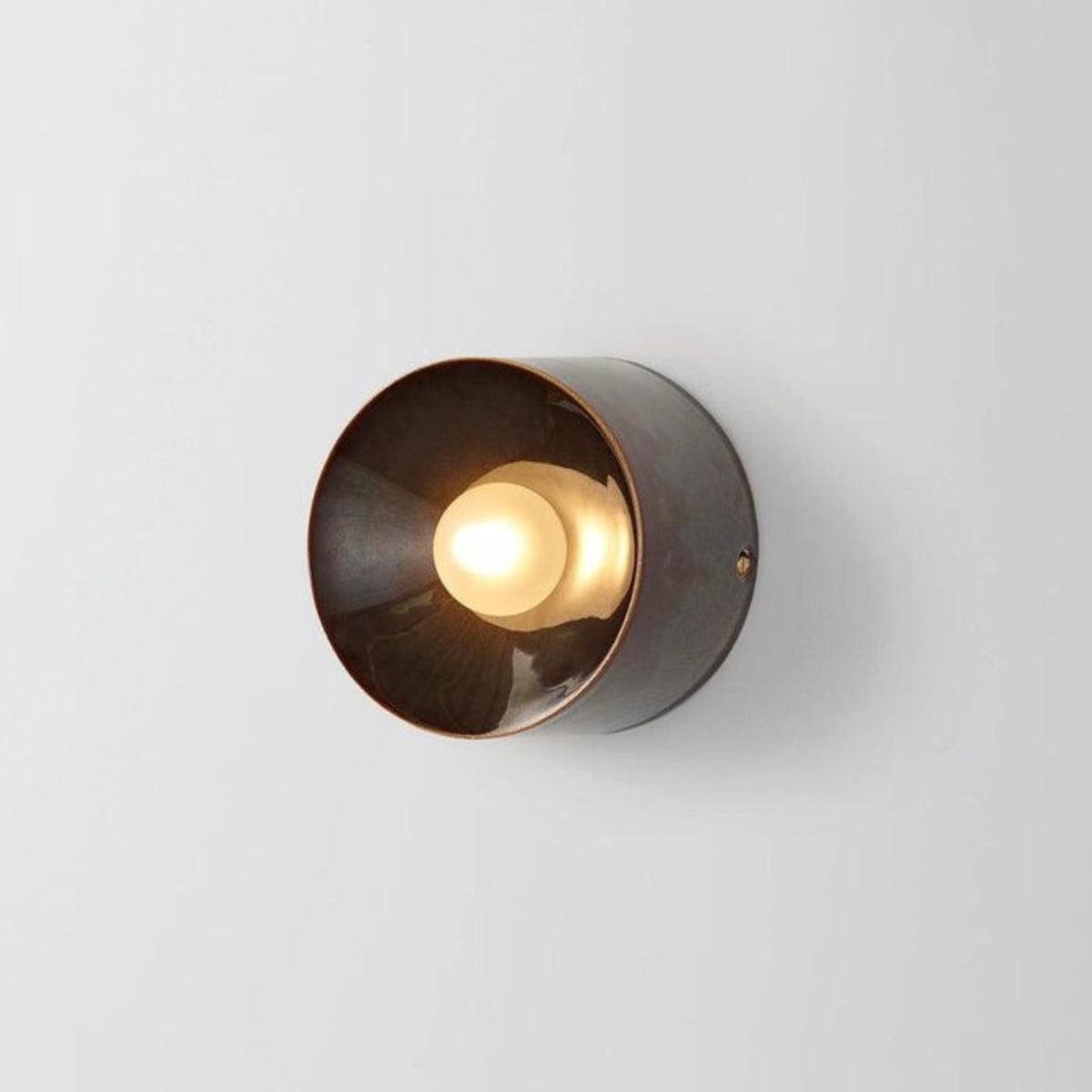 Modern Wall Sconce Light With Reflective Glow