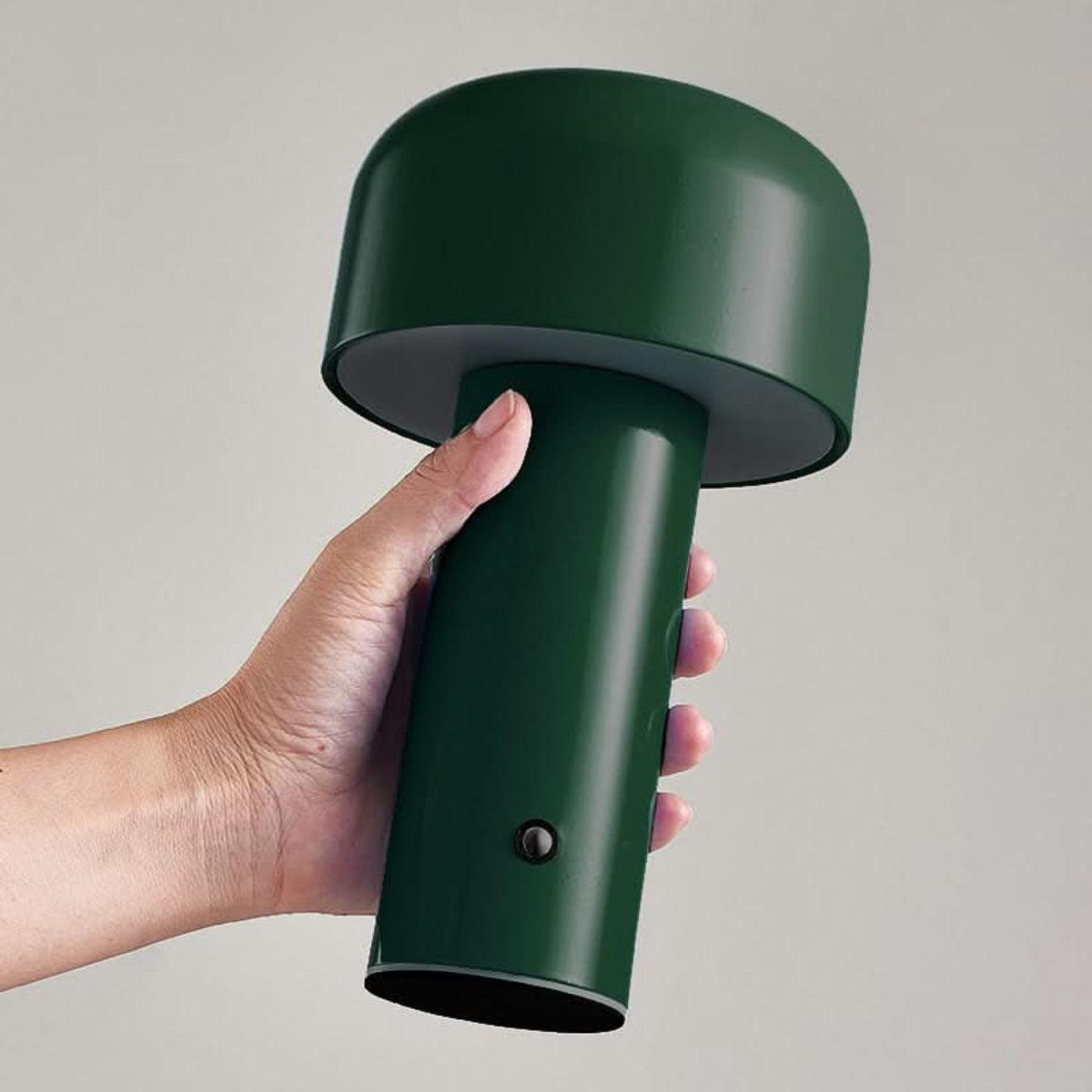 Mushroom Table Lamp With Cordless Rechargeable Design