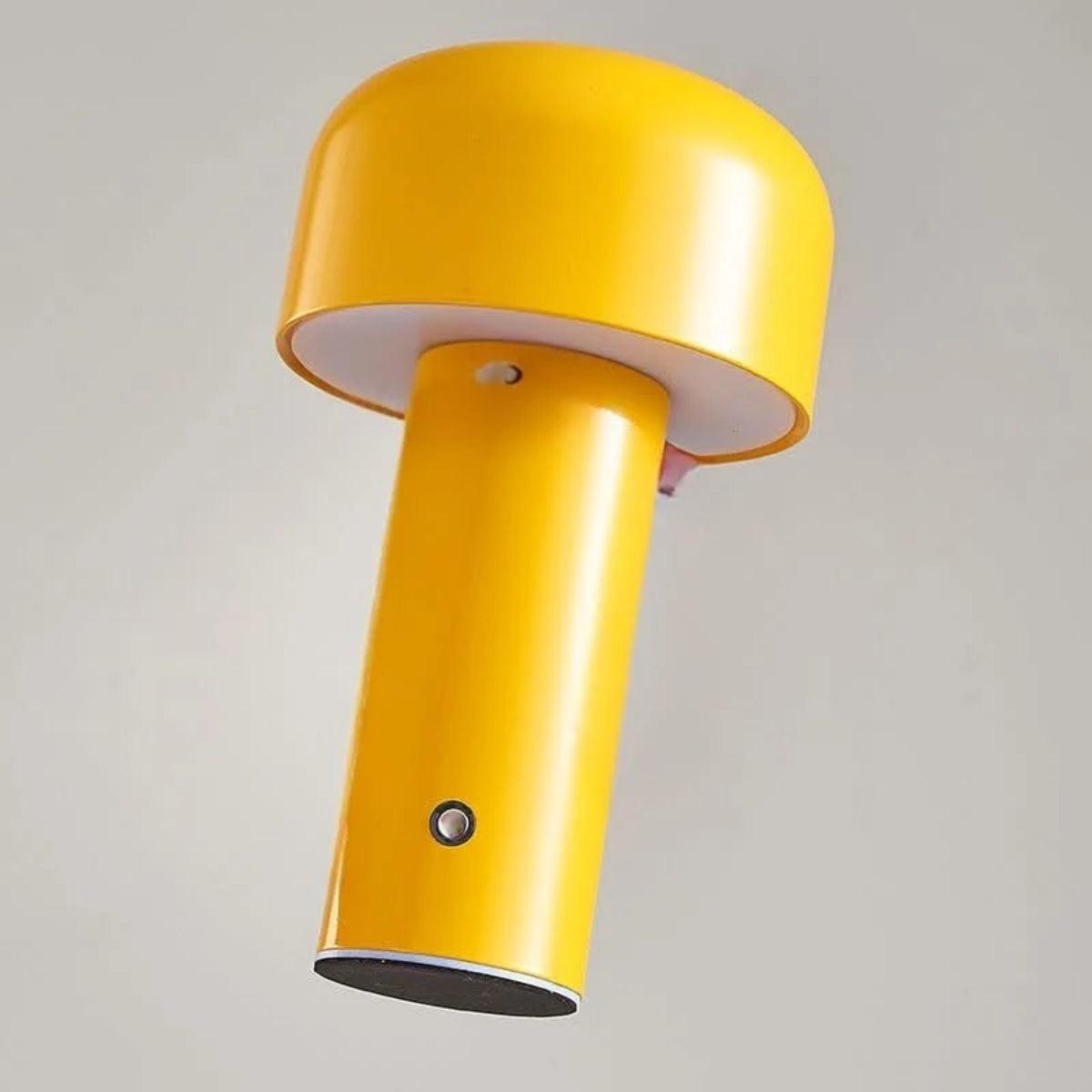 Mushroom Table Lamp With Cordless Rechargeable Design