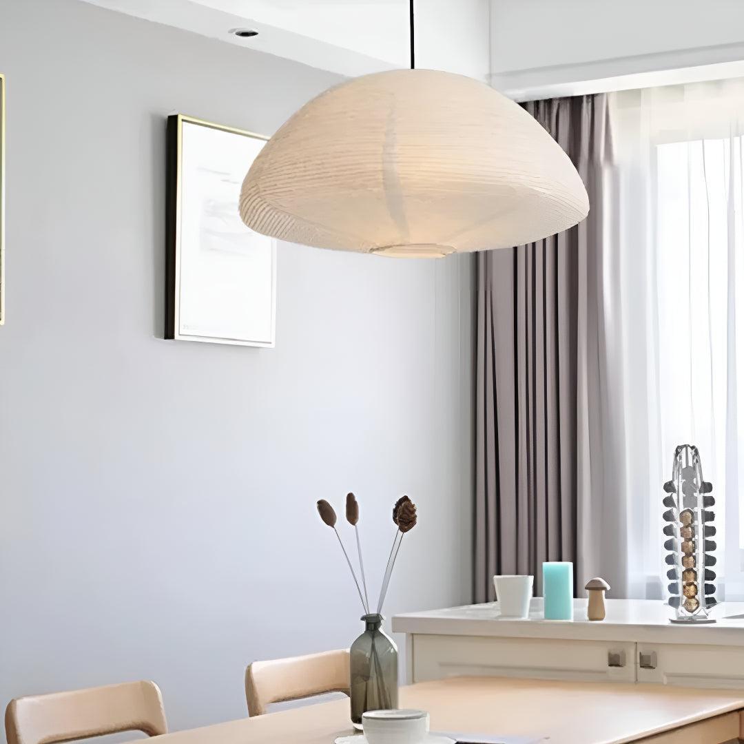 Noguchi Pendant Light With Modern Dome Design