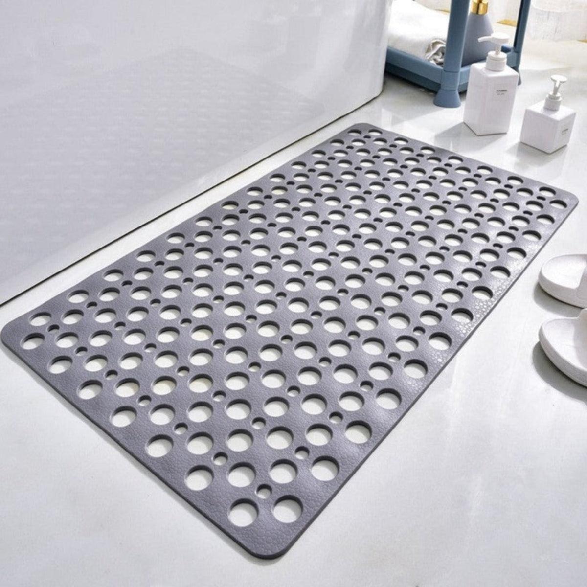 Non Slip Bathroom Mat With Suction Cup And Quick Drying Drainage